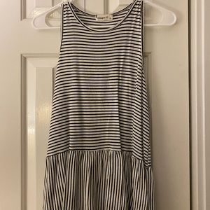 Flowy babydoll tank top